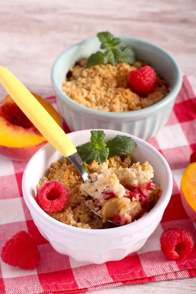 Ina Garten's Peachy Raspberry Crisp Recipe - Sweet Summer Bliss - The ...