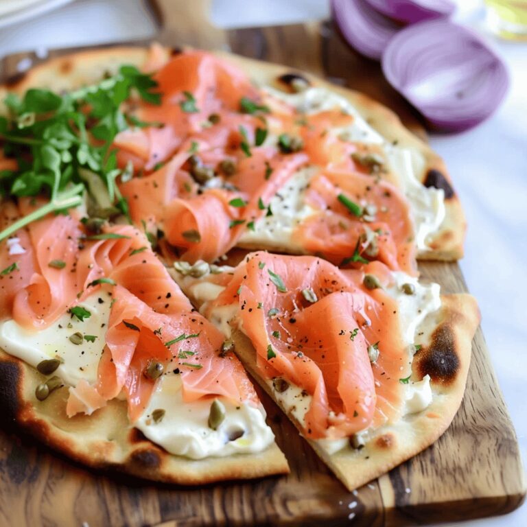 Gourmet Salmon Pizza Recipe