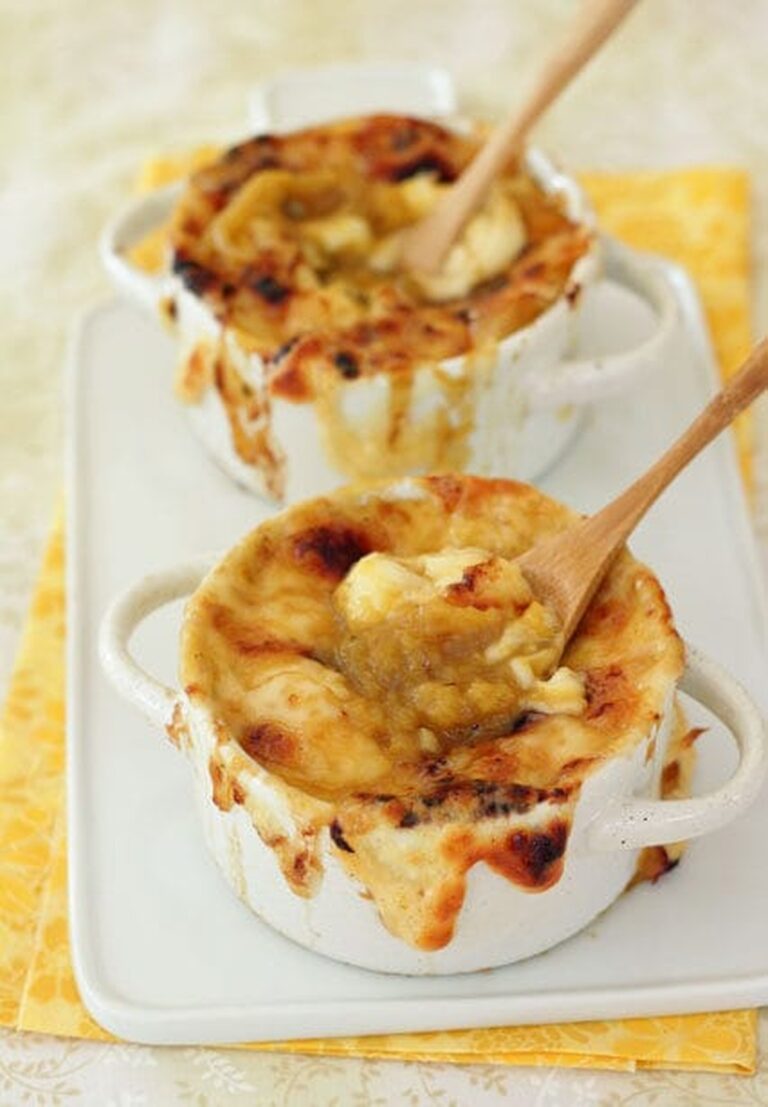 French Onion Butternut Squash Soup Recipe