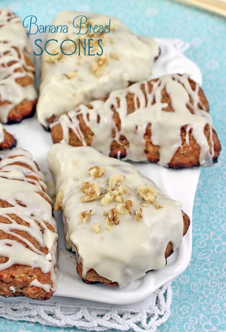 Banana Bread Scones Recipe