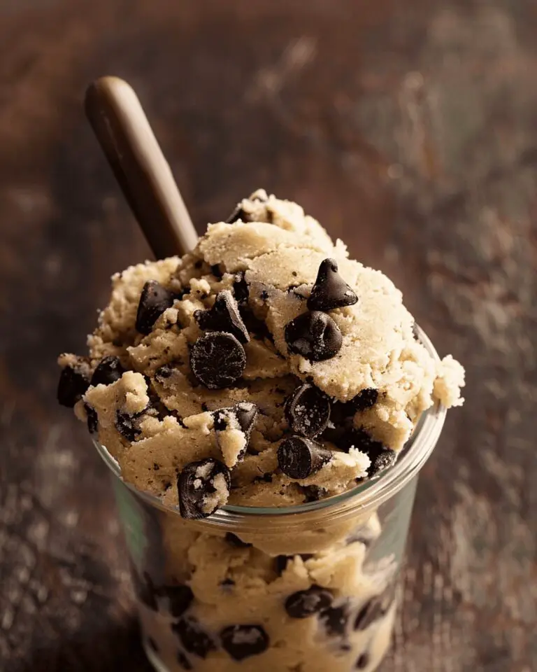 Delectable Chocolate Chip Cookie Dough Recipe
