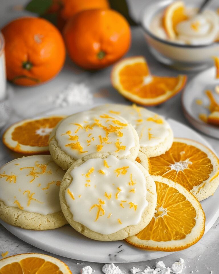 Soft Orange Sugar Cookies Recipe
