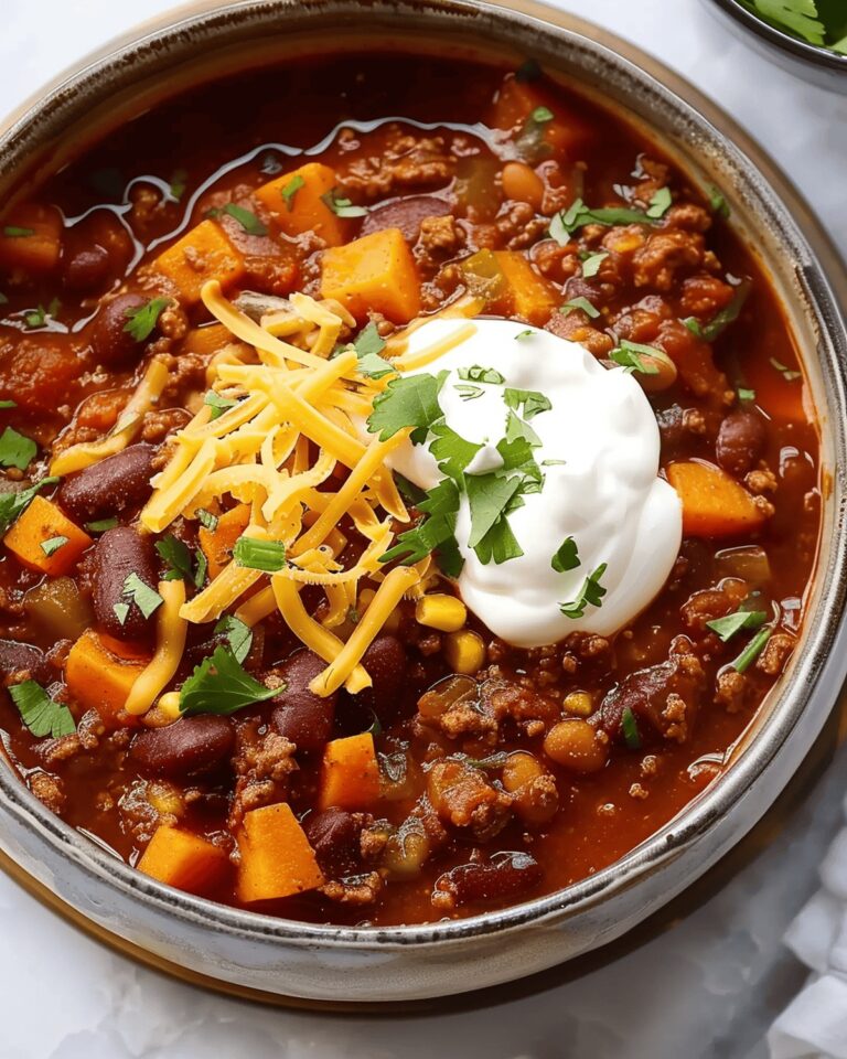 Hearty Sweet Potato Chili Recipe