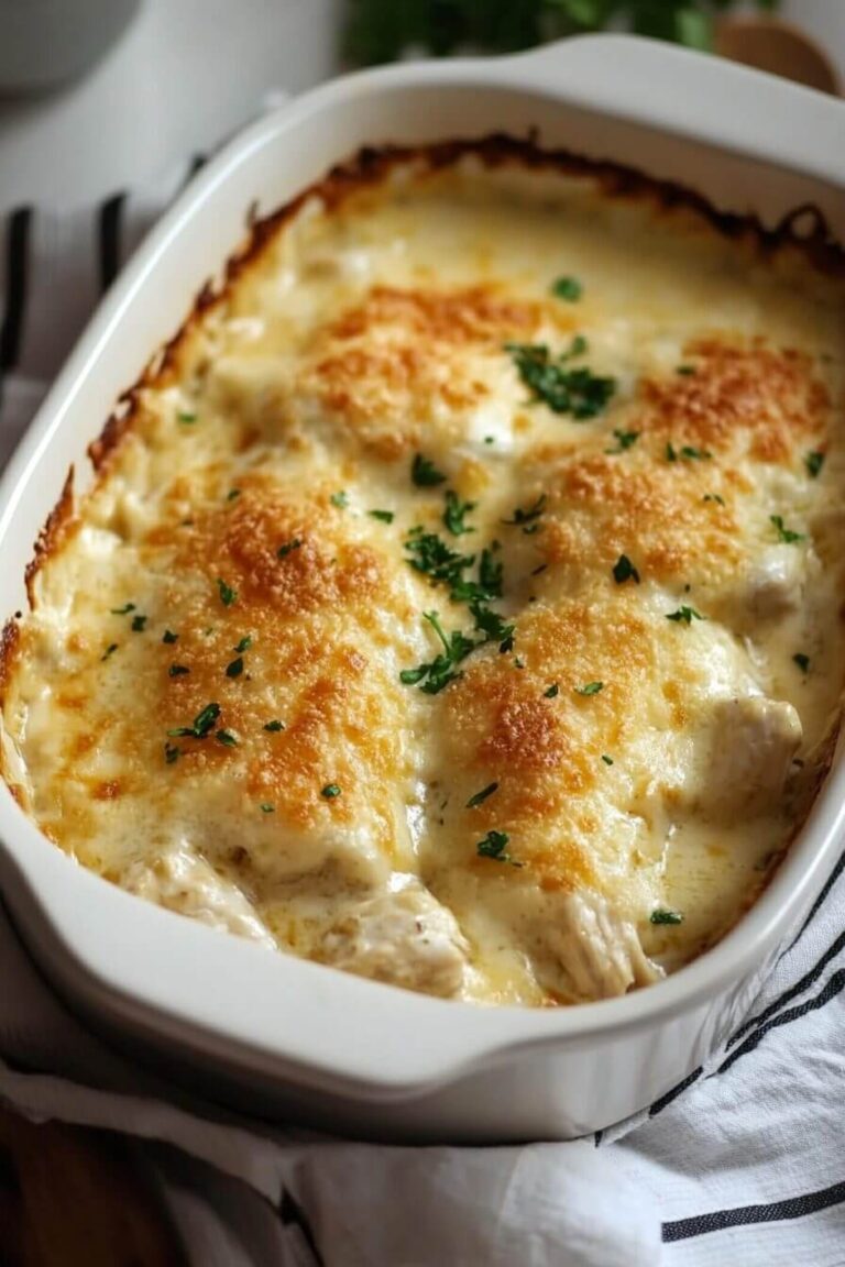 Cheesy Sour Cream Chicken Casserole Recipe