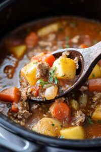 Slow Cooker Poor Mans Stew Recipe