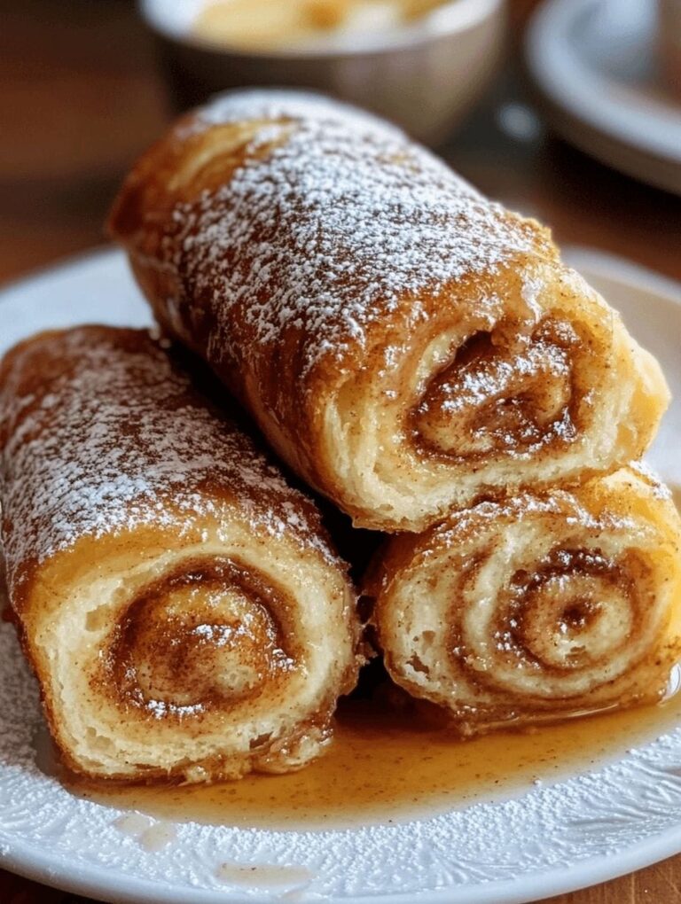 Cinnamon Roll French Toast Rolls Recipe