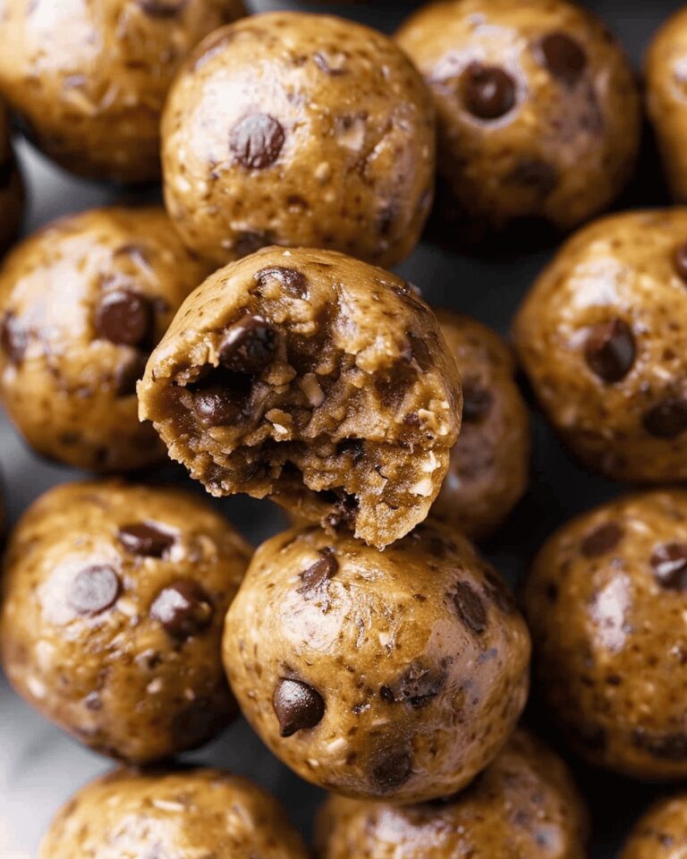 Irresistible No Bake Cookie Dough Protein Balls Recipe