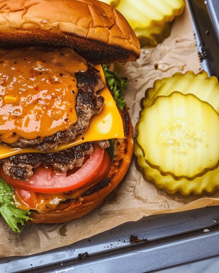 Juicy Homemade Smash Burgers Recipe