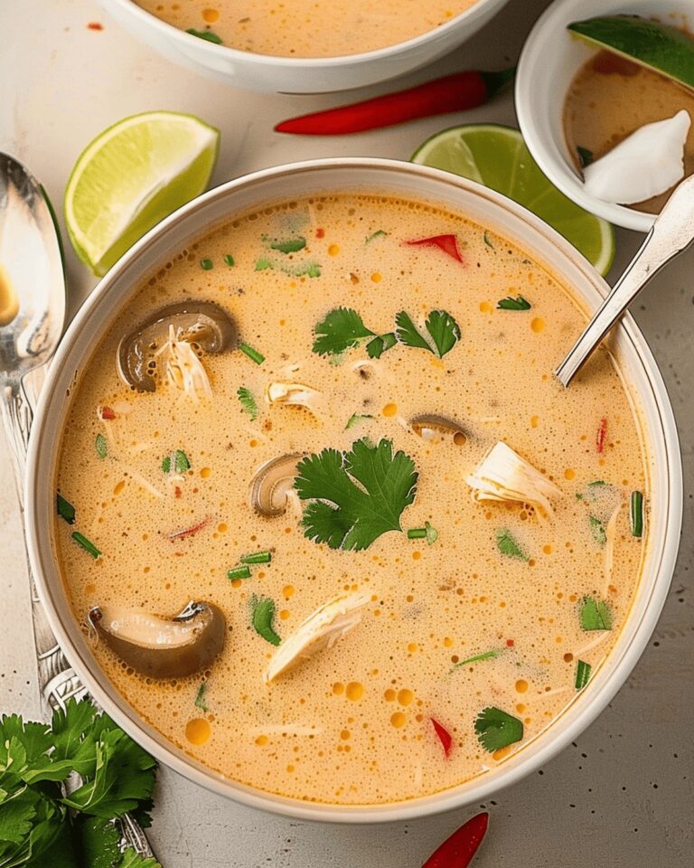 Creamy Tom Kha Soup Recipe