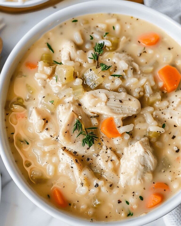 Comforting Chicken And Rice Soup Recipe