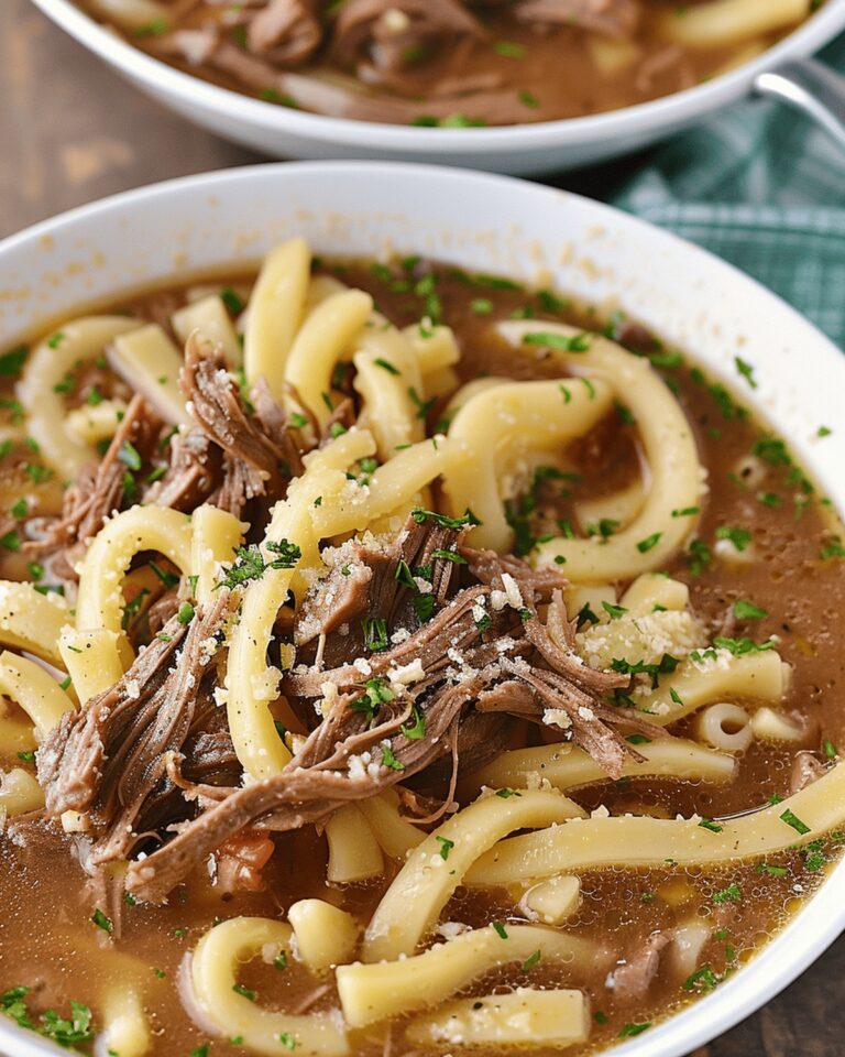Tender Slow Cooker Beef And Noodles Recipe