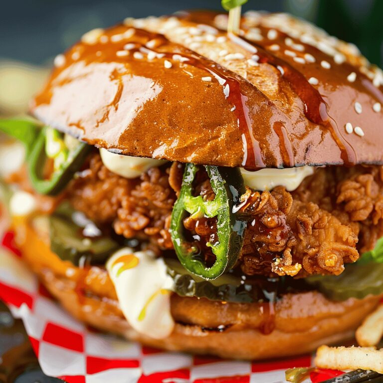 Jalapeno Honey Crispy Chicken Sandwich Recipe