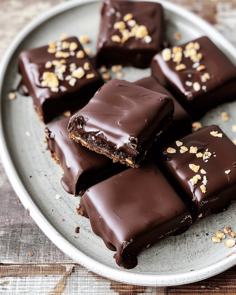 Sinful Chocolate Covered Brownies Recipe