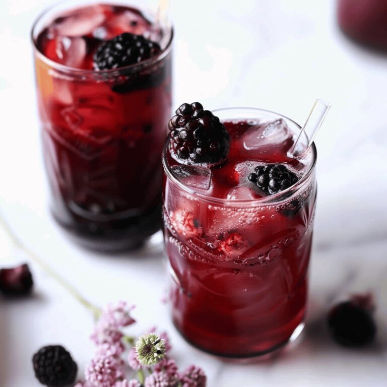 Refreshing Blackberry Iced Tea Latte Recipe
