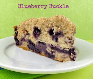 Blueberry Buckle Coffee Cake Recipe