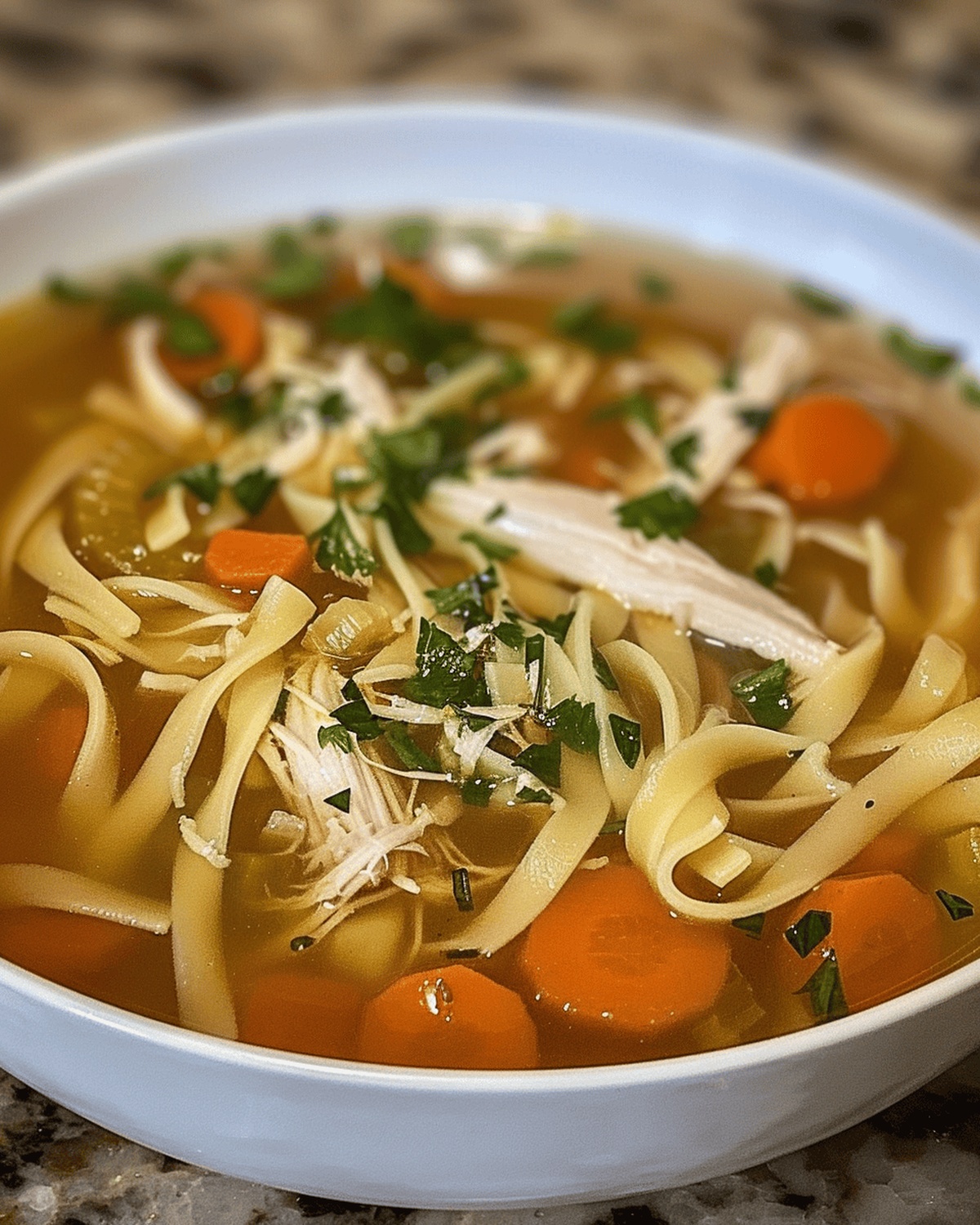 Hearty Chicken Noodle Soup Recipe