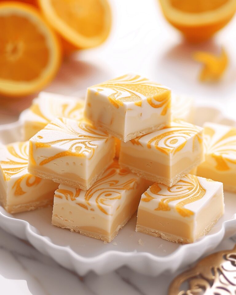 Orange Dreamsicle Fudge Recipe