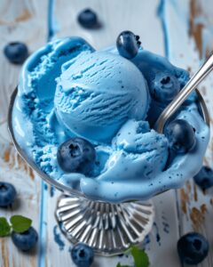 Vibrant Blue Moon Ice Cream Recipe