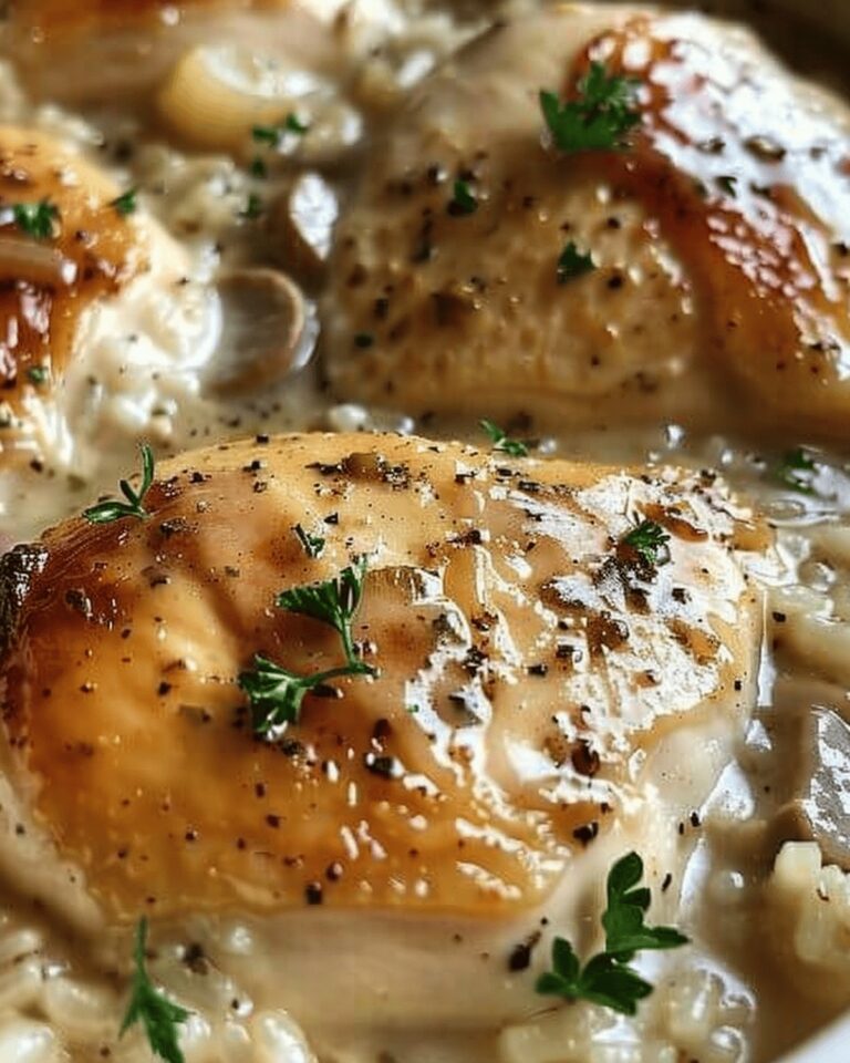 Hearty Chicken And Rice Bake Recipe