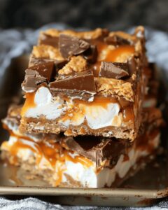 Sweet Butterfinger Caramel Bars Recipe