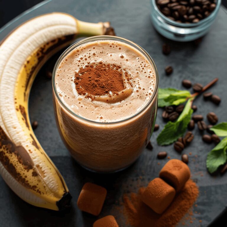 Coffee Banana Bliss Smoothie Recipe