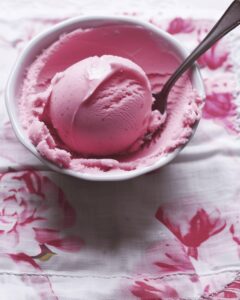 Creamy Rose Sorbet Recipe