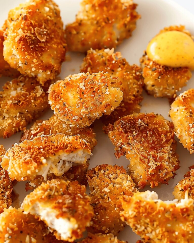 Crispy Parmesan Chicken Nuggets Recipe