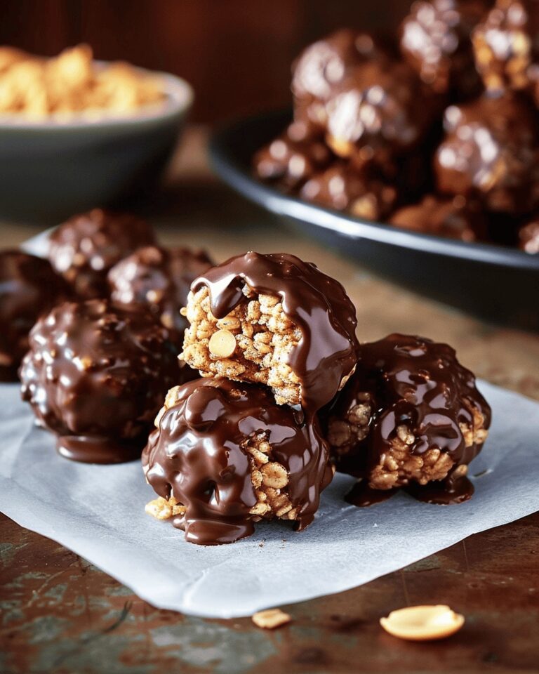 Sinful Peanut Butter Crunch Chocolate Bites Recipe