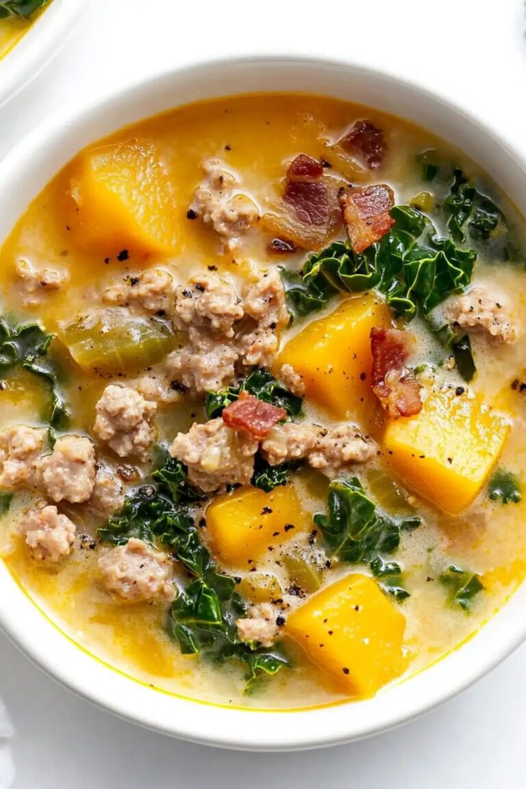 Low Carb Keto Zuppa Toscana Soup Recipe