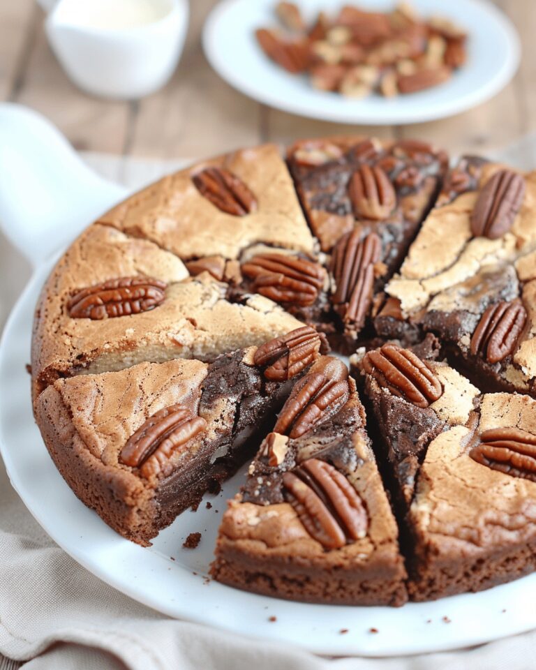 Decadent Pecan Cookie Pie Recipe