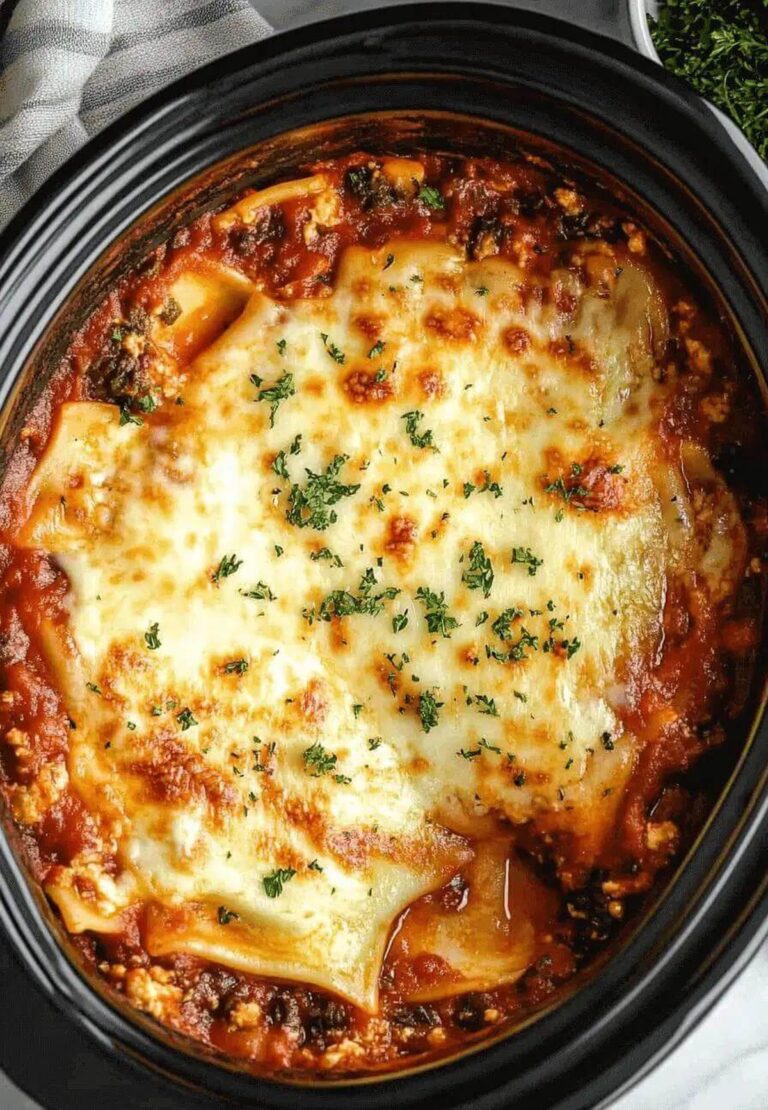 Slow Cooker Ravioli Lasagna Recipe