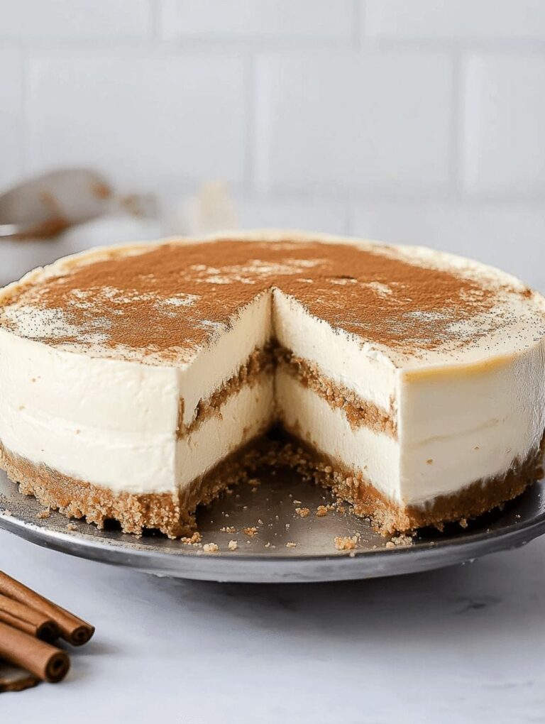 Cinnamon Roll Cheesecake Recipe