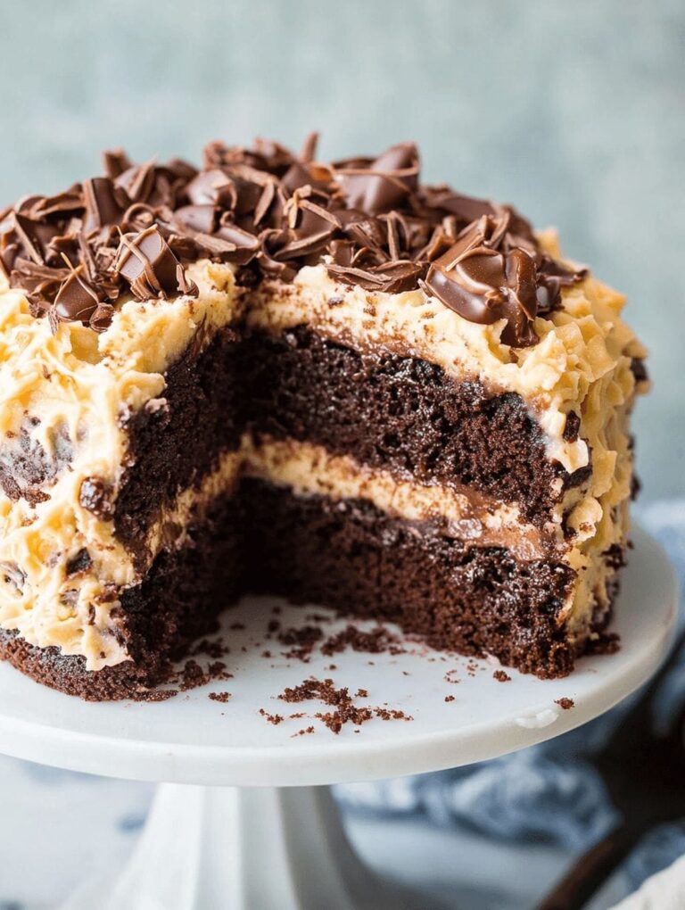 Homemade German Chocolate Cake Recipe