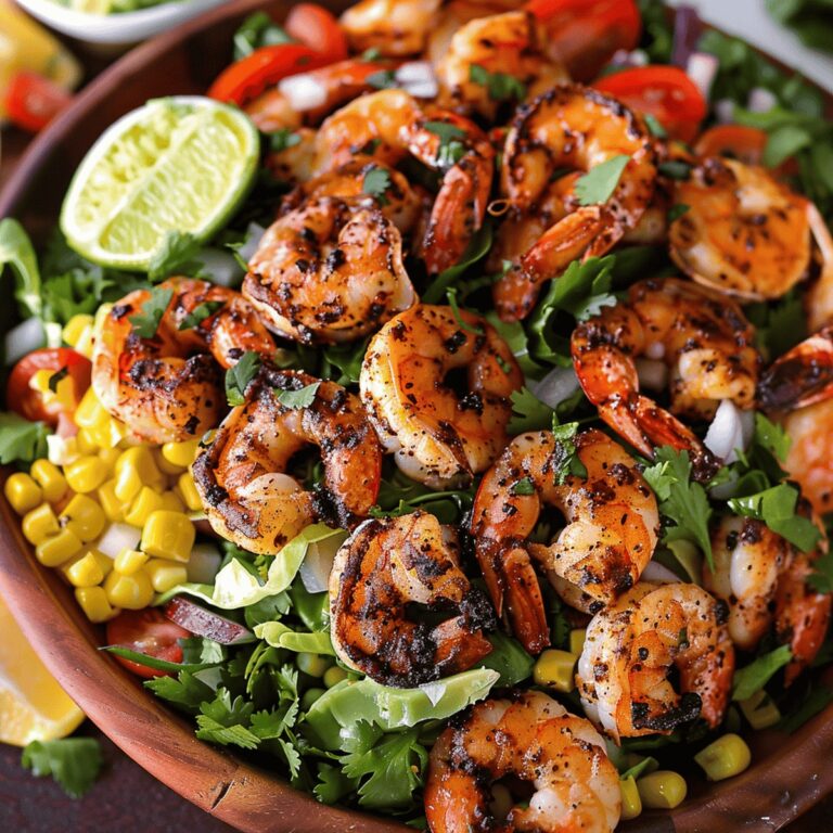 Grilled Mexican Shrimp Salad Recipe