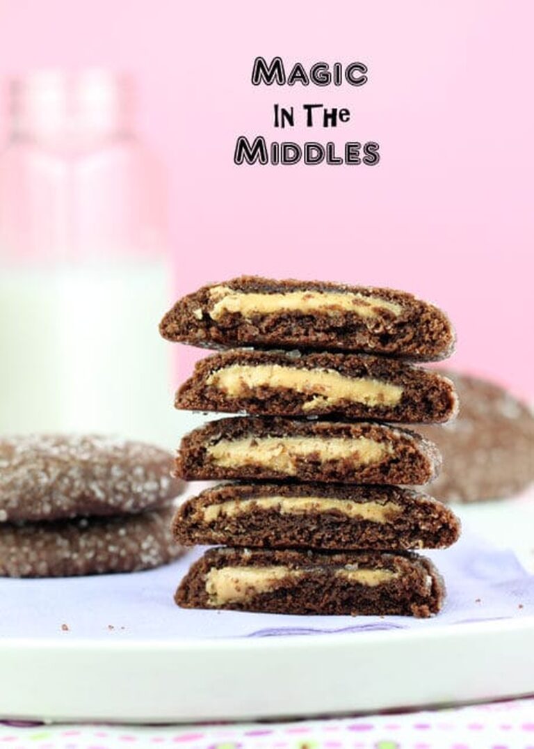 Chocolate Peanut Butter Magic In The Middles Recipe
