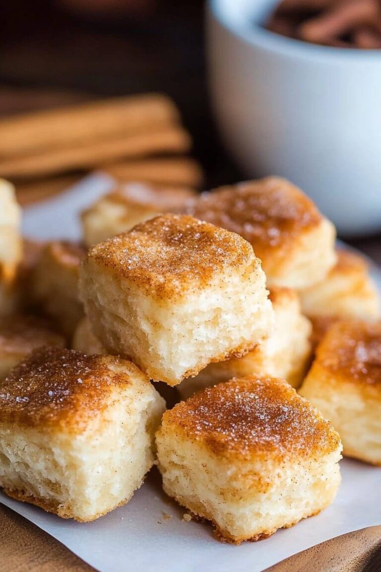 Cinnamon Sugar Biscuit Bites Recipe