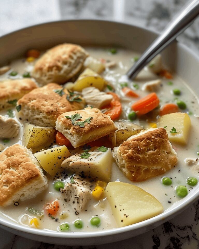 Hearty Chicken Pot Pie Casserole Recipe