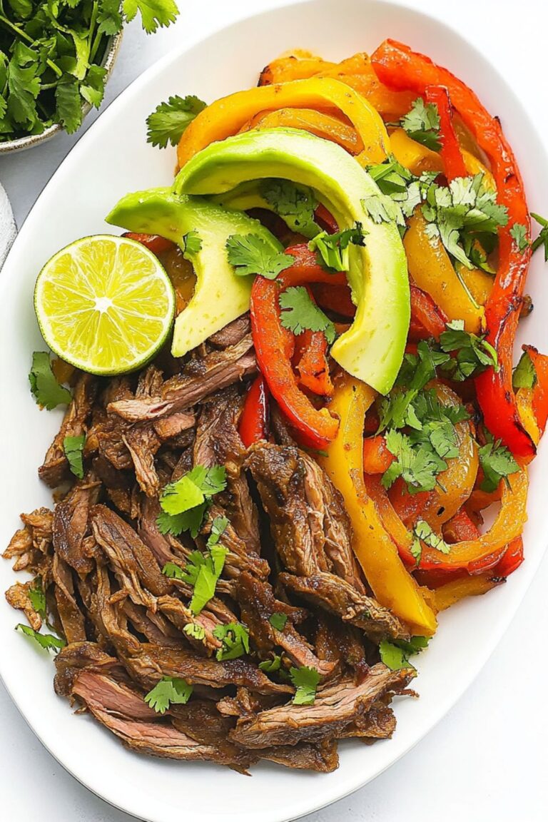 Low Carb Keto Instant Pot Fajitas Recipe