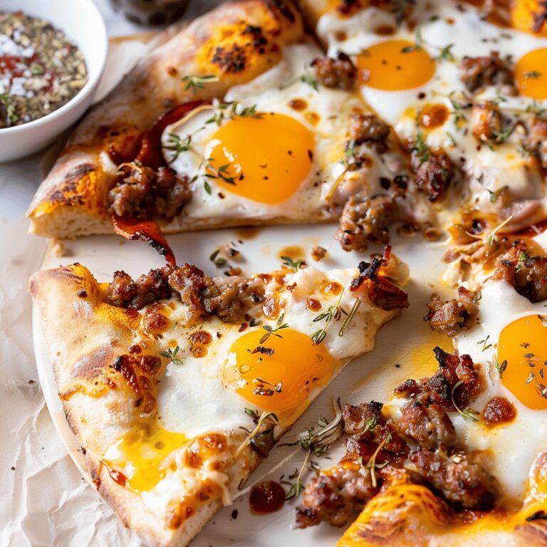 Delicious Breakfast Pizza Recipe
