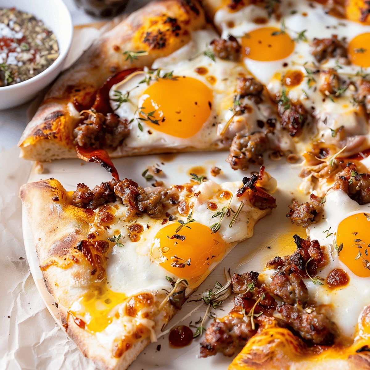 Delicious Breakfast Pizza Recipe