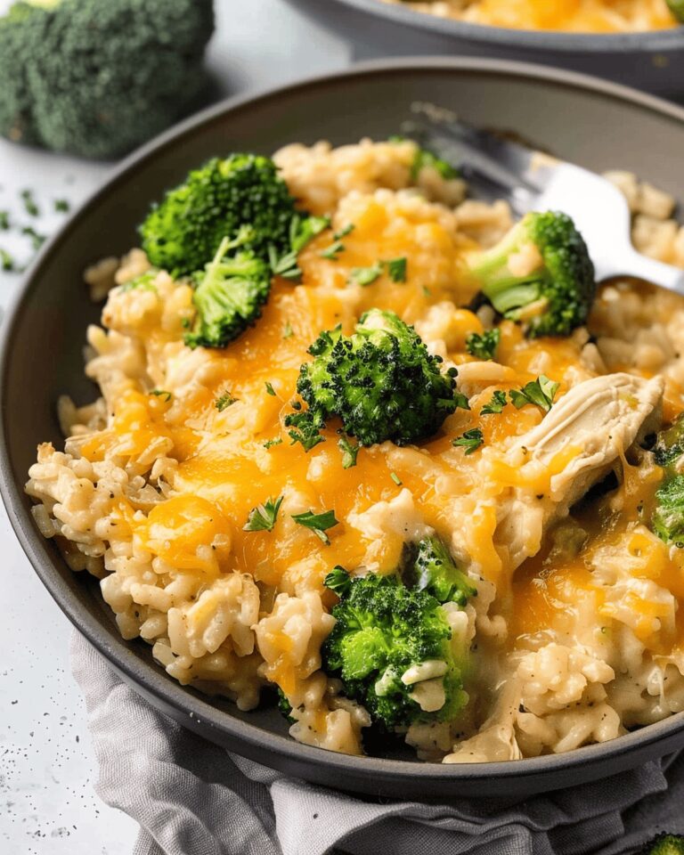 Hearty Broccoli Chicken and Rice Casserole Recipe