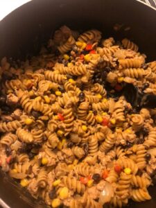 One Pot Southwestern Alfredo Pasta Recipe