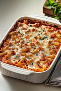 Baked Mostaccioli Recipe
