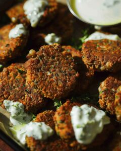 Crispy Baked Falafel with Canned Chickpeas Recipe
