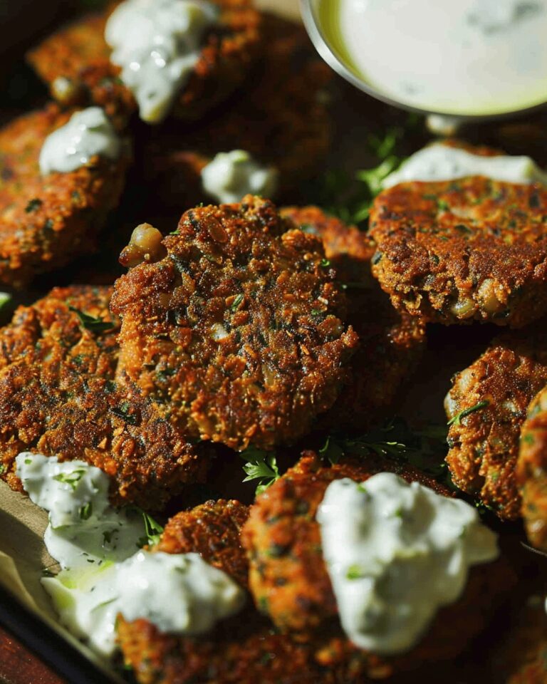 Crispy Baked Falafel with Canned Chickpeas Recipe