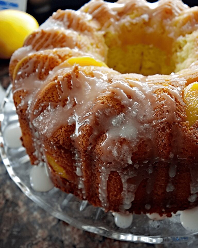 Decadent Mango Rum Cake Recipe