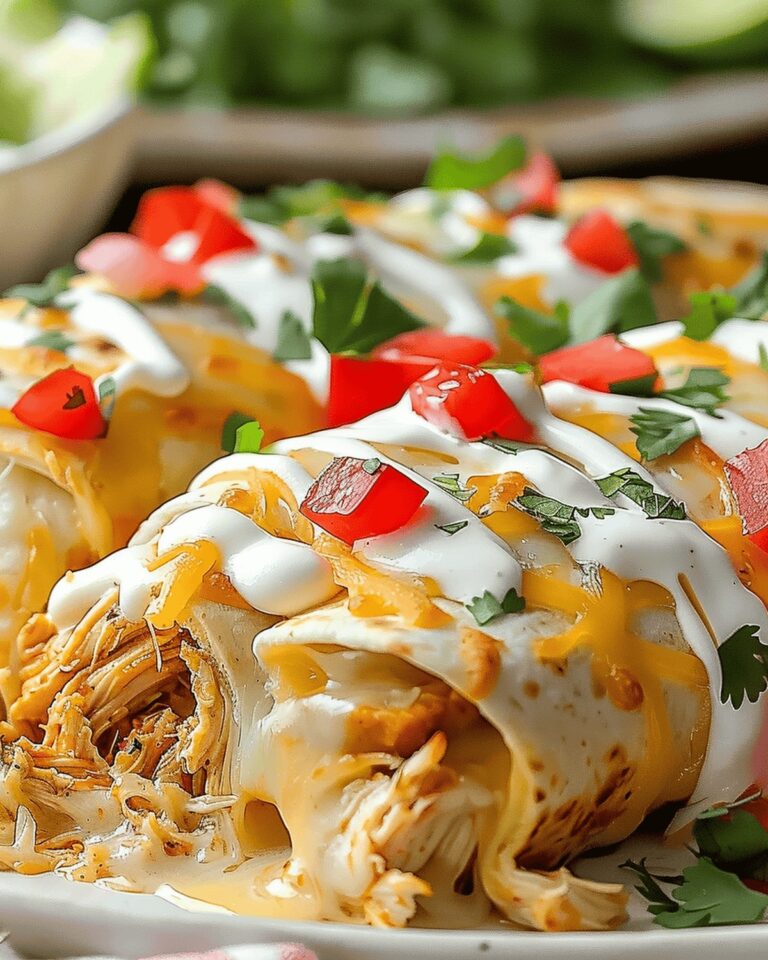 Hearty Baked Chicken Burritos Recipe