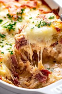 Low Carb Keto Reuben Casserole Recipe