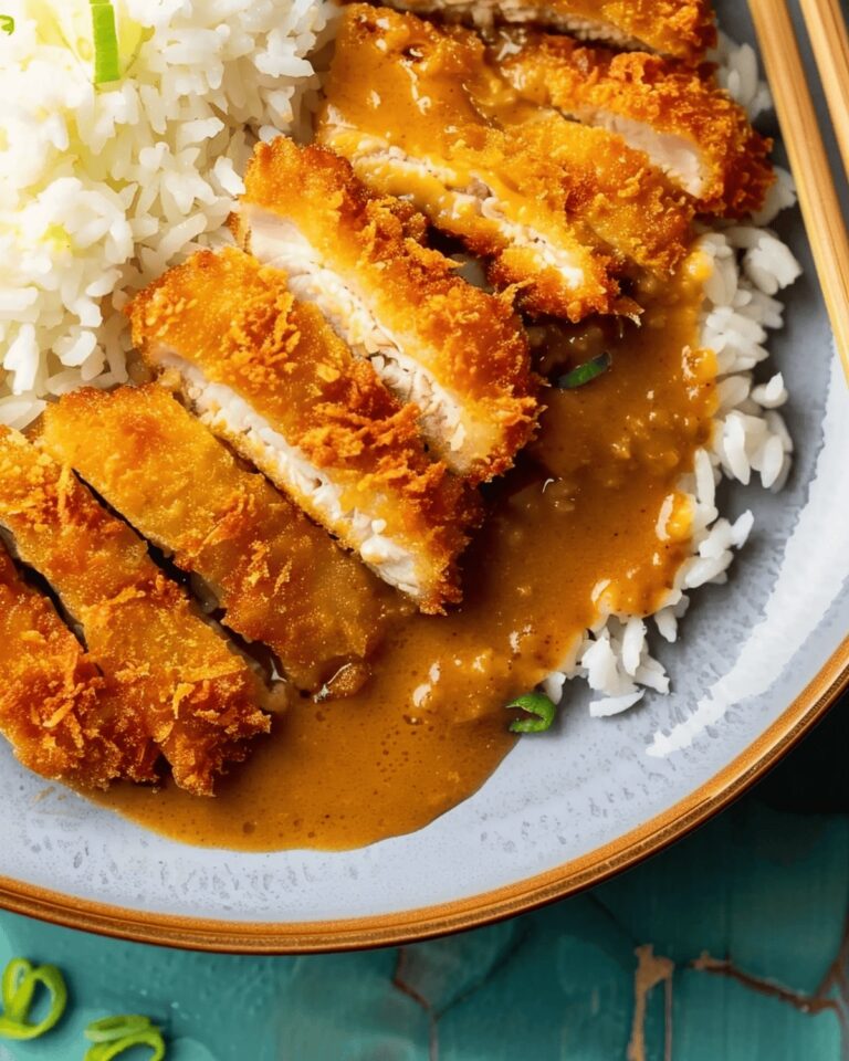 Crispy Chicken Katsu with Homemade Curry Sauce Recipe