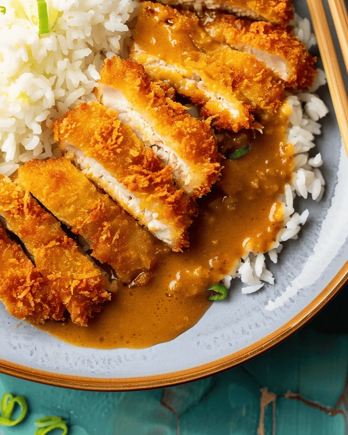 Crispy Chicken Katsu with Homemade Curry Sauce Recipe